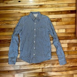 Men’s checkered dress shirt